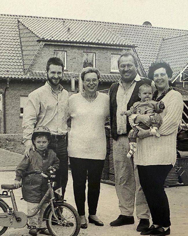 Familienfoto von Familie Böhm